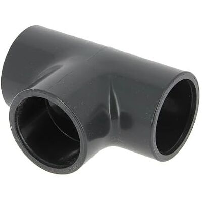 GIRPI Raccord PVC pression noir en T Femelle Ø 40 mm - Publicité GIRPI Raccord PVC pression noir en T Femelle Ø 40 mm - Publicité