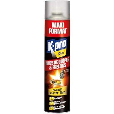 Kapo Spray Guêpes - 500ml +20% Gratuit - Contrôle des Nuisibles - Publicité Kapo Spray Guêpes - 500ml +20% Gratuit - Contrôle des Nuisibles - Publicité