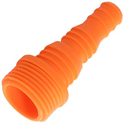AERZETIX Lot de 5 Raccords de Tuyau Adaptateur Filetage Mâle pour Robinet 3/4" pour Tuyau Ø 16mm/20mm/25mm en Plastique Couleur Orange - Publicité AERZETIX Lot de 5 Raccords de Tuyau Adaptateur Filetage Mâle pour Robinet 3/4" pour Tuyau Ø 16mm/20mm/25mm en Plastique Couleur Orange - Publicité