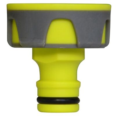 Jardibric Nez de Robinet 26x34 Bi-Matière Adaptateur pour Tuyau d’Arrosage - Publicité Jardibric Nez de Robinet 26x34 Bi-Matière Adaptateur pour Tuyau d’Arrosage - Publicité