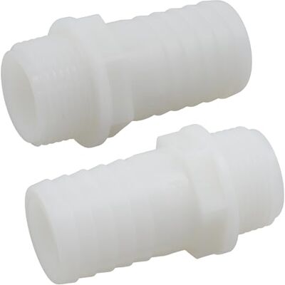 AERZETIX Lot de 2 Raccords Mâles Cannelés Droits 1'' x Ø32 mm à Visser Filetage Externe Adaptateur Connecteur Système Circuit d'Irrigation Arrosage en Polyamide Couleur Blanc C75012 - Publicité AERZETIX Lot de 2 Raccords Mâles Cannelés Droits 1'' x Ø32 mm à Visser Filetage Externe Adaptateur Connecteur Système Circuit d'Irrigation Arrosage en Polyamide Couleur Blanc C75012 - Publicité