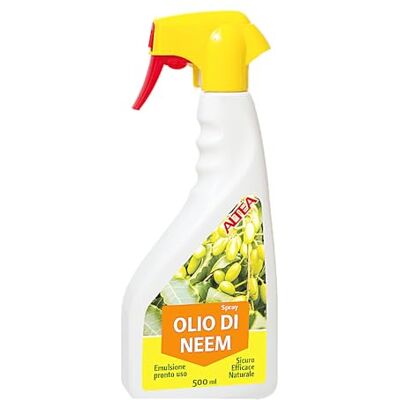 ALTEA Huile de neem Spray 500 ml Protège les plantes utiles contre la cochenille - Publicité ALTEA Huile de neem Spray 500 ml Protège les plantes utiles contre la cochenille - Publicité