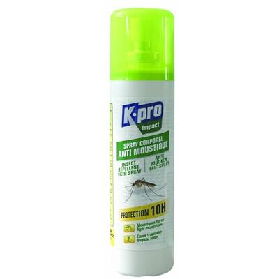 K.PRO Spray corporel anti-moustique 75ml - Publicité K.PRO Spray corporel anti-moustique 75ml - Publicité
