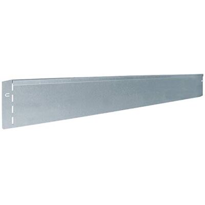 bellissa 1 pièce Bordure de Jardin & pelouse en métal 99680 tôle en Acier galvanisé, argenté 118 x 12,5 cm, Longueur d'utilisation 115 cm avec méthode d'assemblage brevetée - Publicité bellissa 1 pièce Bordure de Jardin & pelouse en métal 99680 tôle en Acier galvanisé, argenté 118 x 12,5 cm, Longueur d'utilisation 115 cm avec méthode d'assemblage brevetée - Publicité