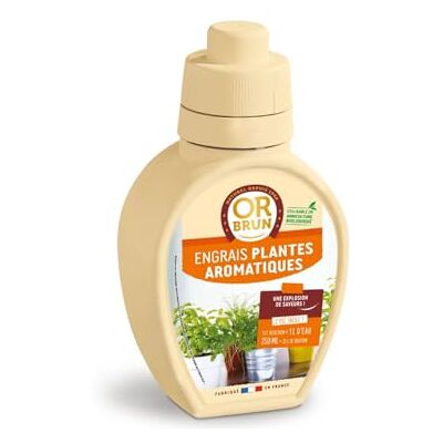 OR BRUN Engrais Plantes Aromatiques Fortifie Les Pousses 250ml - Publicité OR BRUN Engrais Plantes Aromatiques Fortifie Les Pousses 250ml - Publicité