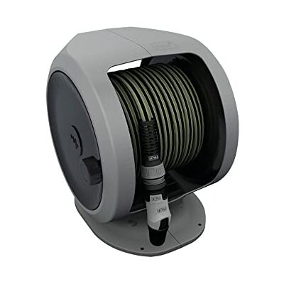 FITT FREEL dévidoir Compact Muni du Tuyau Force 20m, léger et résistant, avec 30% de Plastique recyclé, kit Complet avec Lance et raccords - Publicité FITT FREEL dévidoir Compact Muni du Tuyau Force 20m, léger et résistant, avec 30% de Plastique recyclé, kit Complet avec Lance et raccords - Publicité