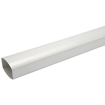 First Plast Gouttière PVC carrée BEST Tube de descente gouttière BEST Ø oval 92x57 blanc 4m - - Publicité First Plast Gouttière PVC carrée BEST Tube de descente gouttière BEST Ø oval 92x57 blanc 4m - - Publicité