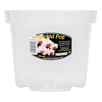Growth Technology Pot à orchidée Transparent 19 cm - Publicité Growth Technology Pot à orchidée Transparent 19 cm - Publicité