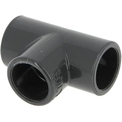 Nicoll Raccord PVC pression noir en T Femelle Ø 25 mm Girpi - Publicité Nicoll Raccord PVC pression noir en T Femelle Ø 25 mm Girpi - Publicité