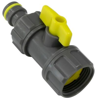 AERZETIX C73273 Connecteur de Robinet pour Tuyau d'arrosage 3/4'' avec soupape vanne de régulation et raccord Rapide Accessoire Outil de Jardin en Plastique et en métal - Publicité AERZETIX C73273 Connecteur de Robinet pour Tuyau d'arrosage 3/4'' avec soupape vanne de régulation et raccord Rapide Accessoire Outil de Jardin en Plastique et en métal - Publicité