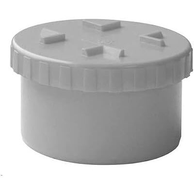 First Plast Raccord PVC assainissement Tampon de Visite PVC Ø40 - Publicité First Plast Raccord PVC assainissement Tampon de Visite PVC Ø40 - Publicité