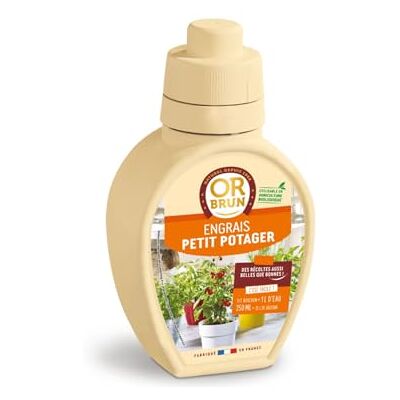 OR BRUN Engrais Petit Potager Pour Petit Potager De Balcon 250ml - Publicité OR BRUN Engrais Petit Potager Pour Petit Potager De Balcon 250ml - Publicité