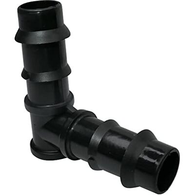 AERZETIX Lot de 20 Raccords Coudés Cannelés 90° Ø16x16mm en Plastique pour Tuyau d'Arrosage/Micro-Irrigation de Ø16mm Système Goutte à Goutte - Publicité AERZETIX Lot de 20 Raccords Coudés Cannelés 90° Ø16x16mm en Plastique pour Tuyau d'Arrosage/Micro-Irrigation de Ø16mm Système Goutte à Goutte - Publicité