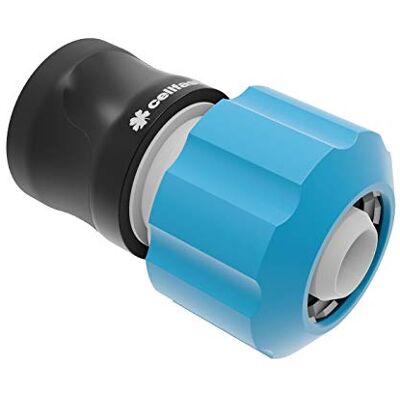 Cellfast ERGO™ Raccord rapide – stop 3/4", reliant deux extrémités de tuyau, plastique PC/ABS, forme ergonomique, 53-120 - Publicité Cellfast ERGO™ Raccord rapide – stop 3/4", reliant deux extrémités de tuyau, plastique PC/ABS, forme ergonomique, 53-120 - Publicité