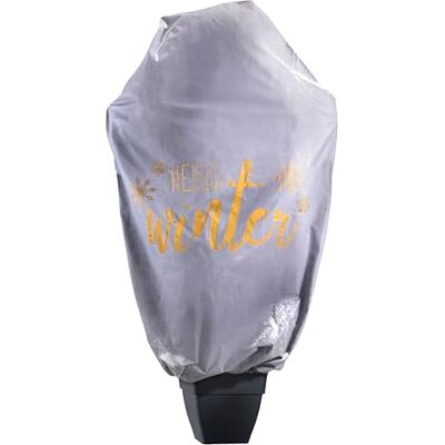 Windhager Protection hivernale pour Plantes Protect XXL Hello Winter 1,4 x 2 m Gris/Bleu 50 g/m² Protection Contre Le Froid, Protection Contre Le Gel, Couverture végétale d'hiver, stabilisée - Publicité Windhager Protection hivernale pour Plantes Protect XXL Hello Winter 1,4 x 2 m Gris/Bleu 50 g/m² Protection Contre Le Froid, Protection Contre Le Gel, Couverture végétale d'hiver, stabilisée - Publicité