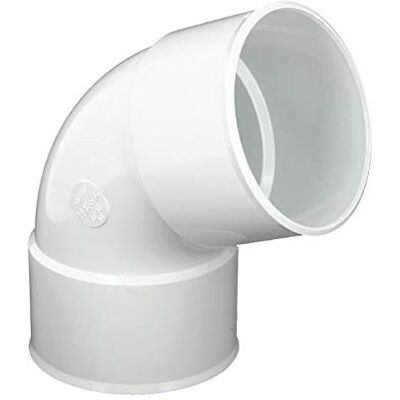 Nicoll Coude 6730 pour tuyau de gouttiere demi-ronde de 25 FF diametre : 80 PVC Blanc CR66GTB - Publicité Nicoll Coude 6730 pour tuyau de gouttiere demi-ronde de 25 FF diametre : 80 PVC Blanc CR66GTB - Publicité