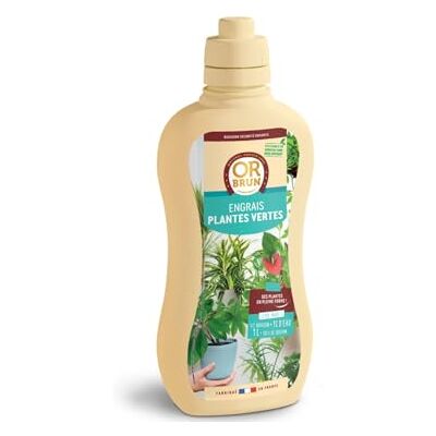OR BRUN Engrais Plantes Vertes Favorise La Croissance 1L - Publicité OR BRUN Engrais Plantes Vertes Favorise La Croissance 1L - Publicité