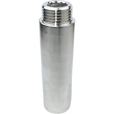 AERZETIX Rallonge Raccord de Jonction Droit à Visser Filetage Mâle/Femelle 1/2" Longueur 80mm en Métal - Publicité AERZETIX Rallonge Raccord de Jonction Droit à Visser Filetage Mâle/Femelle 1/2" Longueur 80mm en Métal - Publicité