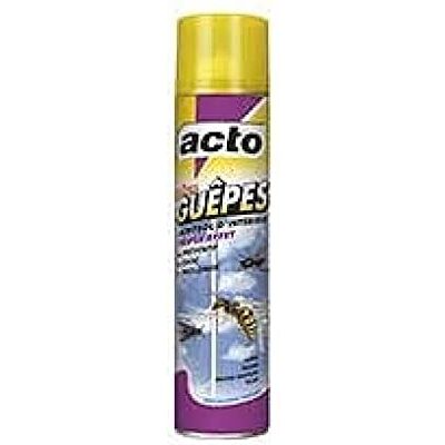 Acto AÉROSOL SPÉCIAL Contre toutes les guêpes, les taons et même les frelons. Aérosol d’intérieur agréablement parfumé. GUEP9 - Publicité Acto AÉROSOL SPÉCIAL Contre toutes les guêpes, les taons et même les frelons. Aérosol d’intérieur agréablement parfumé. GUEP9 - Publicité