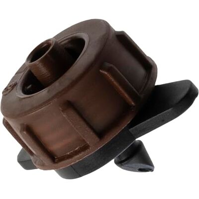 AERZETIX Lot de 25 goutteurs d'arrosage débit 8 litres par heure l/h système goutte à goutte équipement d'irrigation jardinage en plastique couleur marron - Publicité AERZETIX Lot de 25 goutteurs d'arrosage débit 8 litres par heure l/h système goutte à goutte équipement d'irrigation jardinage en plastique couleur marron - Publicité