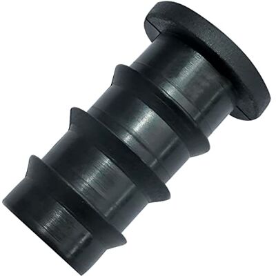 AERZETIX Lot de 20 Bouchons de Fermeture Cannelés en Plastique pour Tuyau d'Arrosage Ø20mm Capuchons Fin de Ligne pour Système d'Irrigation Goutte à Goutte Ø16mm - Publicité AERZETIX Lot de 20 Bouchons de Fermeture Cannelés en Plastique pour Tuyau d'Arrosage Ø20mm Capuchons Fin de Ligne pour Système d'Irrigation Goutte à Goutte Ø16mm - Publicité