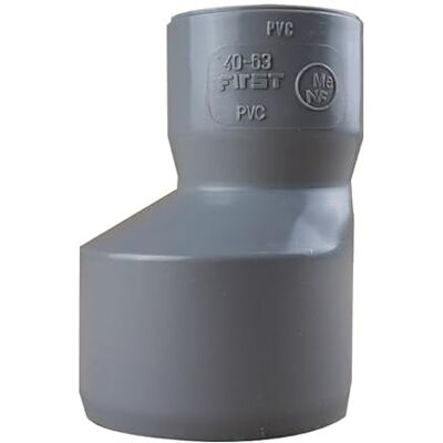First Plast Raccord PVC évacuation Réduction PVC Excentrée Mâle Femelle 63/40 - Publicité First Plast Raccord PVC évacuation Réduction PVC Excentrée Mâle Femelle 63/40 - Publicité