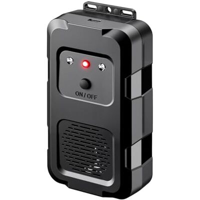 WilTec Répulsif fouine/martre à ultrasons avec Flash LED, portée 20 m², 4×AA/USB‑C/Connexion Voiture, Marche/arrêt Auto, pour Voiture, Maison, Jardin, Garage - Publicité WilTec Répulsif fouine/martre à ultrasons avec Flash LED, portée 20 m², 4×AA/USB‑C/Connexion Voiture, Marche/arrêt Auto, pour Voiture, Maison, Jardin, Garage - Publicité