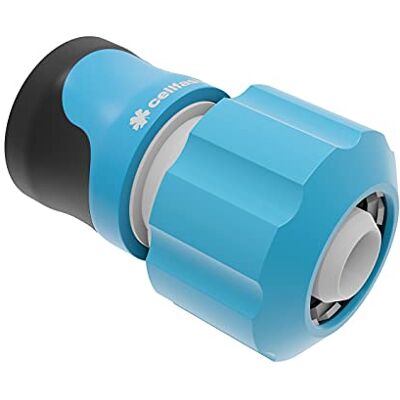 Cellfast 3/4" ENERGO™ raccord Rapide pour Tuyau d'arrosage, SAFETOUCH, Plastique PC/ABS, Trois Colliers de Serrage, 53-135 - Publicité Cellfast 3/4" ENERGO™ raccord Rapide pour Tuyau d'arrosage, SAFETOUCH, Plastique PC/ABS, Trois Colliers de Serrage, 53-135 - Publicité