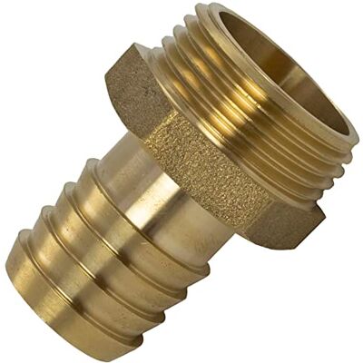 AERZETIX Raccord Mâle Cannelé 1'' pour Tuyau de Ø25 mm Filetage Externe pour Clé 34 mm Adaptateur Connecteur Système Circuit d'Irrigation Arrosage Pompe en Laiton C60601 - Publicité AERZETIX Raccord Mâle Cannelé 1'' pour Tuyau de Ø25 mm Filetage Externe pour Clé 34 mm Adaptateur Connecteur Système Circuit d'Irrigation Arrosage Pompe en Laiton C60601 - Publicité