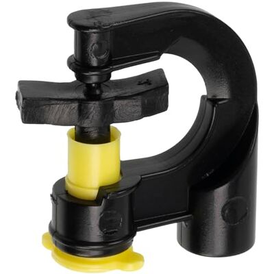 AERZETIX Lot de 20 Asperseurs Diffuseurs Rotatifs de Micro-Irrigation à 360° Débit 200 litres l/h Pression Supportée 2 Bars en Plastique Couleur Jaune - Publicité AERZETIX Lot de 20 Asperseurs Diffuseurs Rotatifs de Micro-Irrigation à 360° Débit 200 litres l/h Pression Supportée 2 Bars en Plastique Couleur Jaune - Publicité