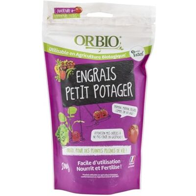OrBio - Engrais pour petit jardin 500g - Publicité OrBio - Engrais pour petit jardin 500g - Publicité
