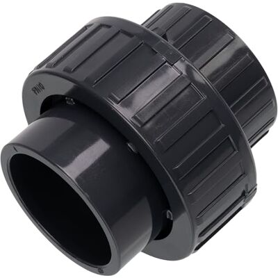 AERZETIX Raccord Union à Coller avec Joint Torique Ø40x40mm Femelle/Femelle en Plastique PN10 pour Tubes d'Adduction d'Eau, Irrigation, Fluides Divers C75566 - Publicité AERZETIX Raccord Union à Coller avec Joint Torique Ø40x40mm Femelle/Femelle en Plastique PN10 pour Tubes d'Adduction d'Eau, Irrigation, Fluides Divers C75566 - Publicité