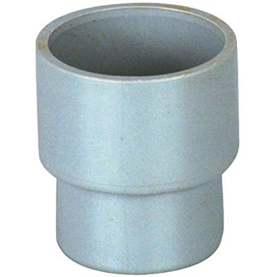 GIRPI Raccord PVC gris droit réduit Ø 40 32 mm Double emboîture - Publicité GIRPI Raccord PVC gris droit réduit Ø 40 32 mm Double emboîture - Publicité