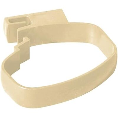 First Plast Gouttière PVC carrée BEST Collier bride pour tube de descente PVC BEST Ø92x57 sable - Publicité First Plast Gouttière PVC carrée BEST Collier bride pour tube de descente PVC BEST Ø92x57 sable - Publicité