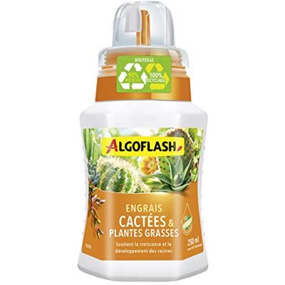 Algoflash Engrais Cactées et Plantes Grasses, Bouchon Doseur Inclus, 250 ml, ALITC250 - Publicité Algoflash Engrais Cactées et Plantes Grasses, Bouchon Doseur Inclus, 250 ml, ALITC250 - Publicité