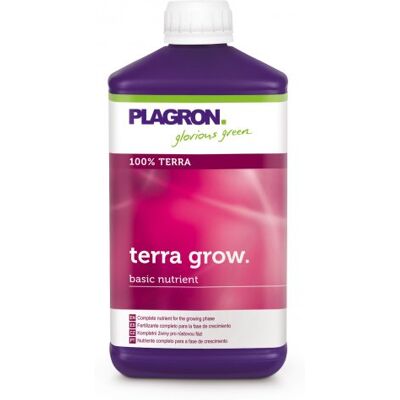 PLAGRON Terra Grow Engrais NPK - Croissance 1L - Publicité PLAGRON Terra Grow Engrais NPK - Croissance 1L - Publicité
