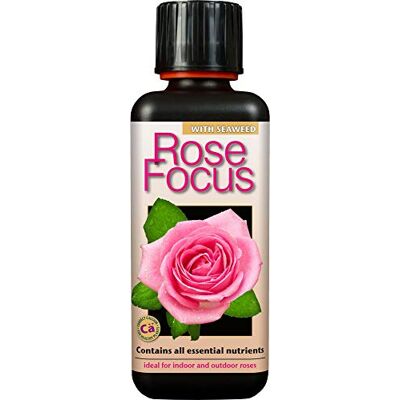 Growth Technology Ltd Engrais concentré Liquide équilibré Rose Focus 300 ML - Publicité Growth Technology Ltd Engrais concentré Liquide équilibré Rose Focus 300 ML - Publicité