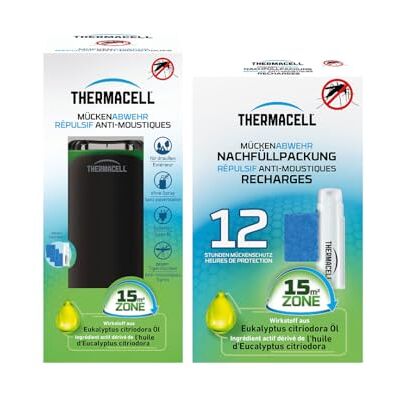 Thermacell 1 Diffuseur Répulsif Anti Moustiques 15m² 24h Noir - Publicité Thermacell 1 Diffuseur Répulsif Anti Moustiques 15m² 24h Noir - Publicité