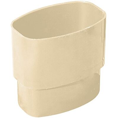 First Plast Gouttière PVC carrée BEST Manchon PVC MF pour tube BEST Øoval 92x57 Sable - Publicité First Plast Gouttière PVC carrée BEST Manchon PVC MF pour tube BEST Øoval 92x57 Sable - Publicité