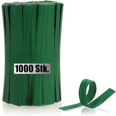 com-four ® 1000x Bandes de Reliure en Papier, Fils de Reliure Verts - Publicité com-four ® 1000x Bandes de Reliure en Papier, Fils de Reliure Verts - Publicité