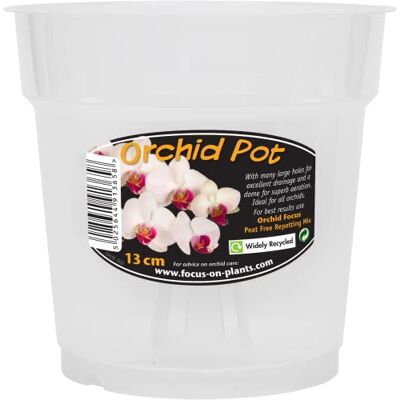 Growth Technology Pot à orchidée Transparent 13 cm - Publicité Growth Technology Pot à orchidée Transparent 13 cm - Publicité
