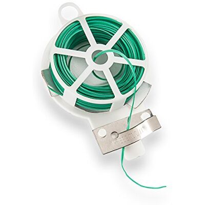HaGa ® Fil de liaison pour jardin, plantes, fleurs, longueur : 20 m, vert - Publicité HaGa ® Fil de liaison pour jardin, plantes, fleurs, longueur : 20 m, vert - Publicité