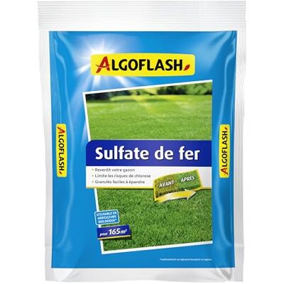 Algoflash Sulfate de Fer 5 Kg, Gris - Publicité Algoflash Sulfate de Fer 5 Kg, Gris - Publicité