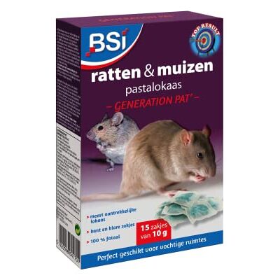 BSI - Generation Pat - 150 g - 15 sachets - Pâte rongeurs - Publicité BSI - Generation Pat - 150 g - 15 sachets - Pâte rongeurs - Publicité
