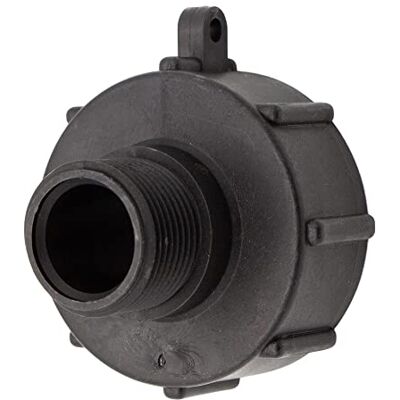 VARIOSAN IBC 15419, S60 x 6, filetage extérieur 1", plastique, noir - Publicité VARIOSAN IBC 15419, S60 x 6, filetage extérieur 1", plastique, noir - Publicité
