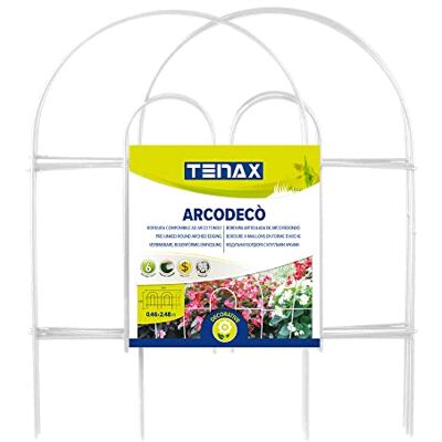 TENAX Arcodeco Bordure de Jardin Blanche - Bordure de Jardin - Publicité TENAX Arcodeco Bordure de Jardin Blanche - Bordure de Jardin - Publicité