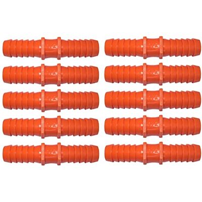 AERZETIX Lot de 10 Raccords Réparateurs Cannelés 1/2'' x 1/2'' Jonction de Réparation Manchons pour Tuyau d'Arrosage en Plastique - Publicité AERZETIX Lot de 10 Raccords Réparateurs Cannelés 1/2'' x 1/2'' Jonction de Réparation Manchons pour Tuyau d'Arrosage en Plastique - Publicité
