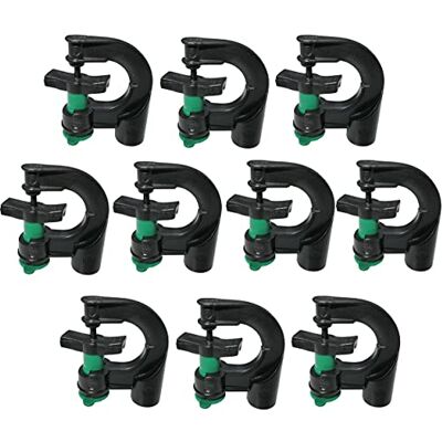 AERZETIX Lot de 10 Micro-Asperseurs Rotatifs pour Micro-Irrigation à 360° Débit 90 l/h Rayon de Portée 7.5m² Système d'Arrosage Automatique par Aspersion/Pulvérisation en Plastique - Publicité AERZETIX Lot de 10 Micro-Asperseurs Rotatifs pour Micro-Irrigation à 360° Débit 90 l/h Rayon de Portée 7.5m² Système d'Arrosage Automatique par Aspersion/Pulvérisation en Plastique - Publicité