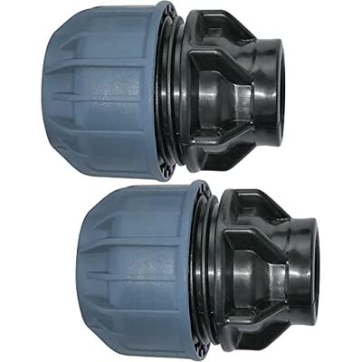 AERZETIX Lot de 2 Manchon Adaptateur Fileté Réducteur de Compression Droit Raccord Filetage Femelle 3/4" pour Tuyau Ø32mm en Polypropylène Connecteur Réparateur C51932 - Publicité AERZETIX Lot de 2 Manchon Adaptateur Fileté Réducteur de Compression Droit Raccord Filetage Femelle 3/4" pour Tuyau Ø32mm en Polypropylène Connecteur Réparateur C51932 - Publicité