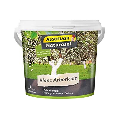 Algoflash Naturasol Blanc Arboricole, Seau de 3 L pour 7 à 10 Arbres, BIOBLAN3000AN - Publicité Algoflash Naturasol Blanc Arboricole, Seau de 3 L pour 7 à 10 Arbres, BIOBLAN3000AN - Publicité